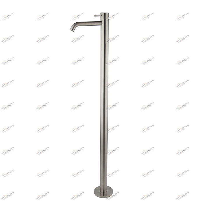 F3071/P Смеситель для раковины напольного монтажа FIMA CARLO FRATTINI Spillo Steel 