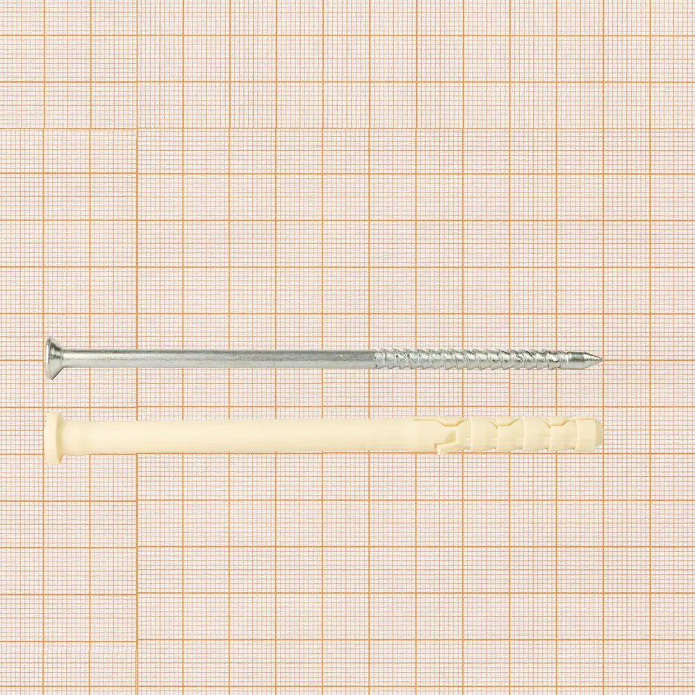 Дюбель-гвоздь Европартнер с цилиндрической манжетой 8×120 мм для бетона и кирпича 89383271 STLM-1545700 - Вид №5