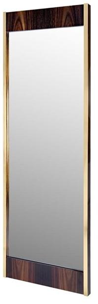 FRATO Зеркало из шпонированного дерева с настенной рамой  Fac050013aav  - Вид №1