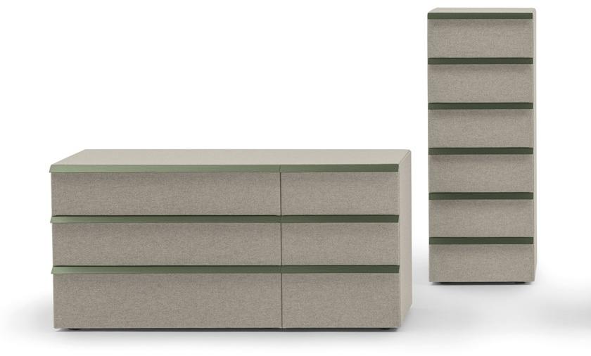 Bolzan Letti Комод из дерева и ткани Oikos sun-id-1506029 - Вид №1