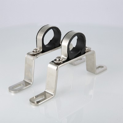 VTc.130.INH.0600 Пара высоких кронштейнов для коллекторов из нержавеющей стали Valtec 1"  - Вид №7