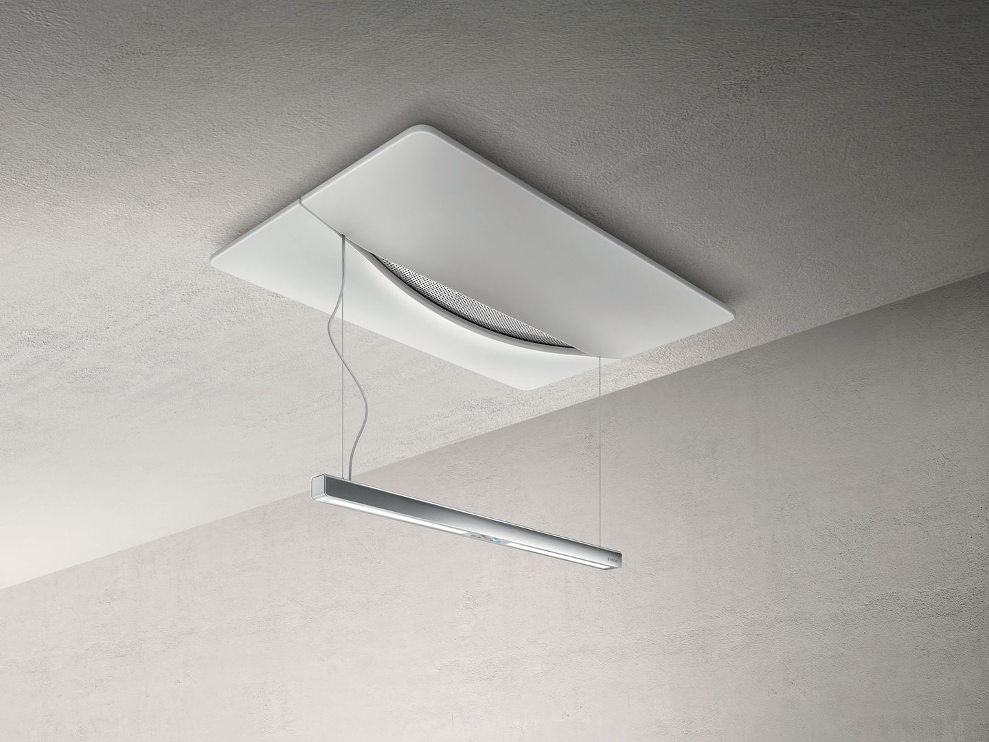 EMPTY SKY WH/F/120-PRF0120973 Вытяжки / .techne.каминная, 120 см, 1500 куб.м., сенсорное управление, белый Elica  - Вид №6