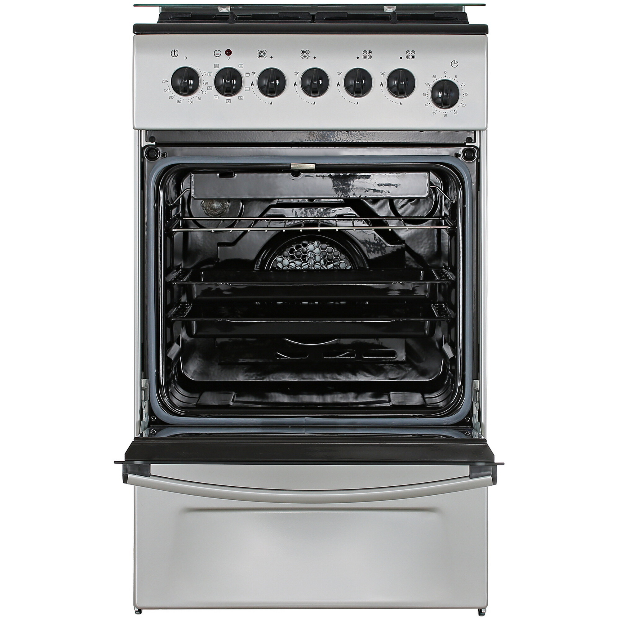 9000587 Комбинированная плита DARINA 3362 S серебристый STDN-0096845 - Вид №6