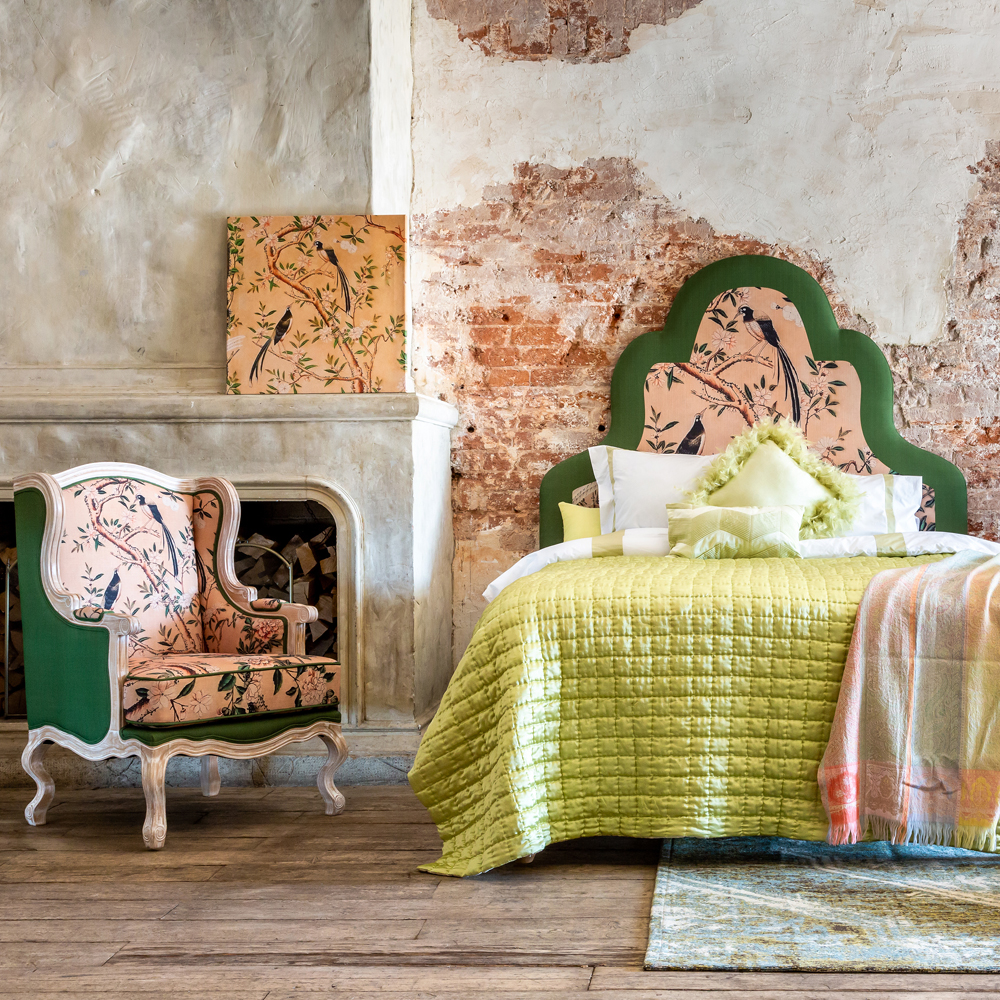 75080020 Картина «Шинуазри», версия 3 (холст, галерейная натяжка) Object Desire  - Вид №1