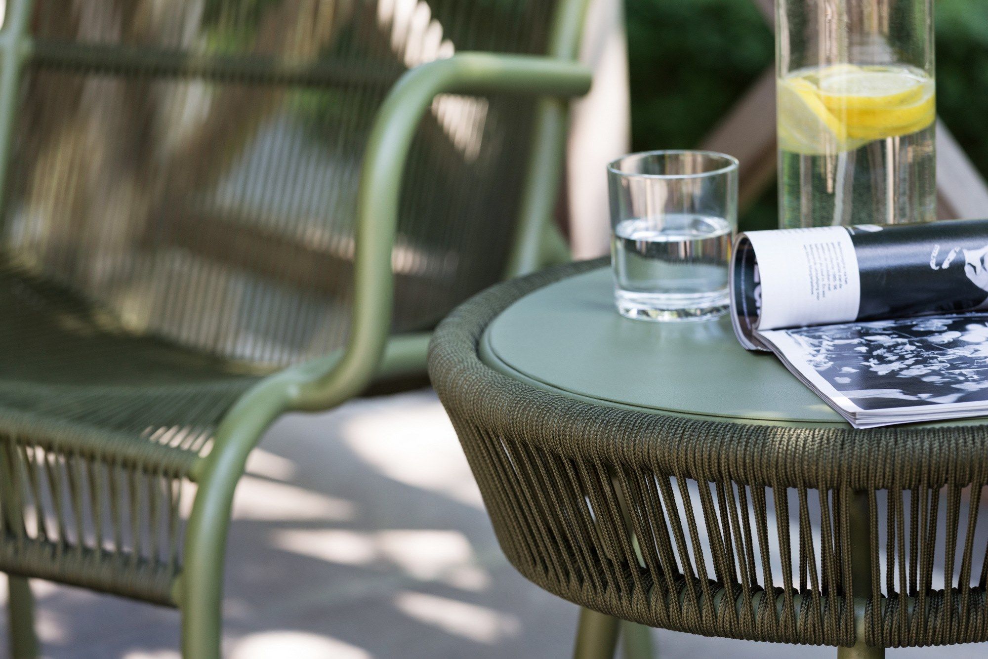 Высокий круглый стол из полиэтилена Vincent sheppard петля ARCH-00090339 - Вид №15