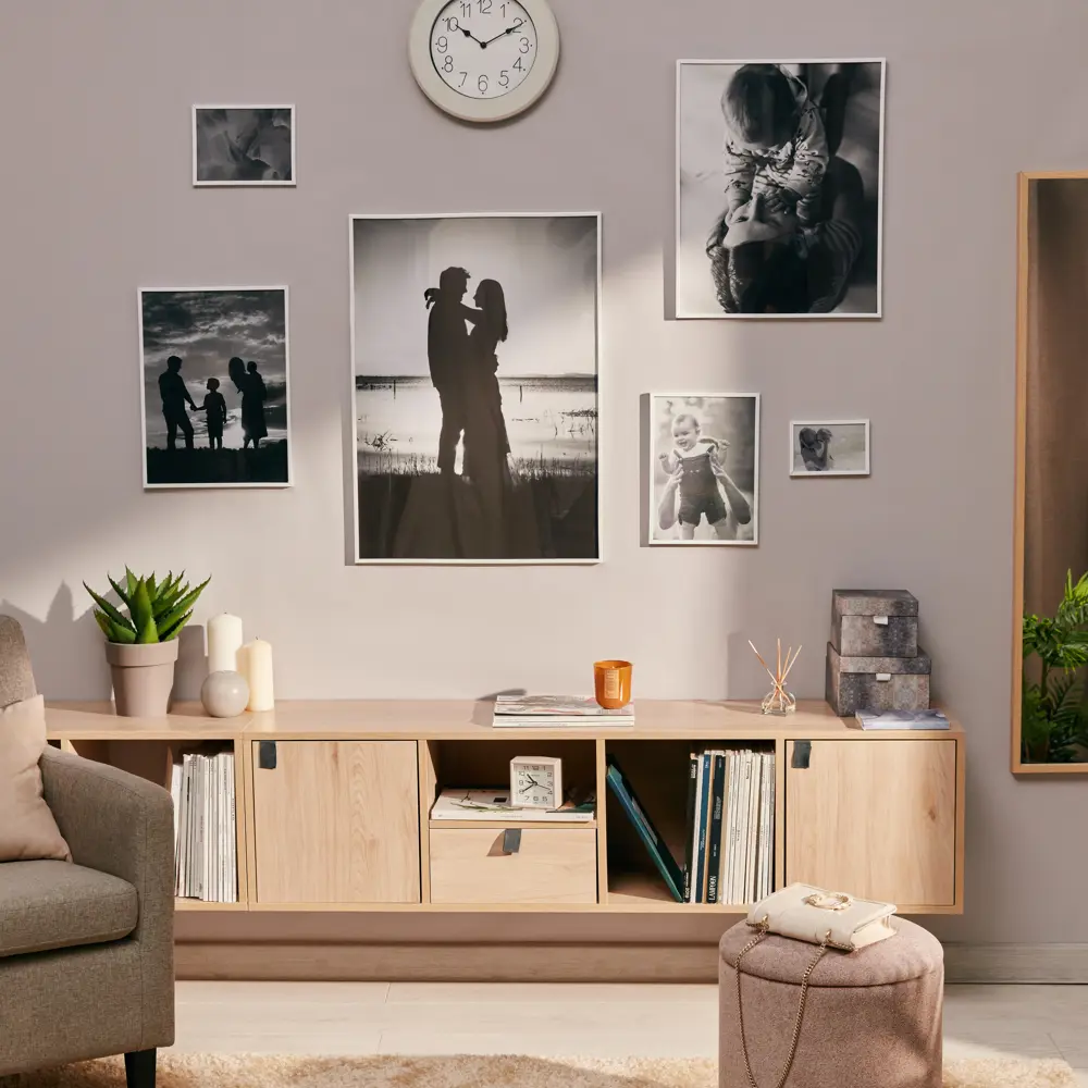 Рамка Inspire Lila 10x15 см пластик цвет белый STLM-2022691 - Вид №5