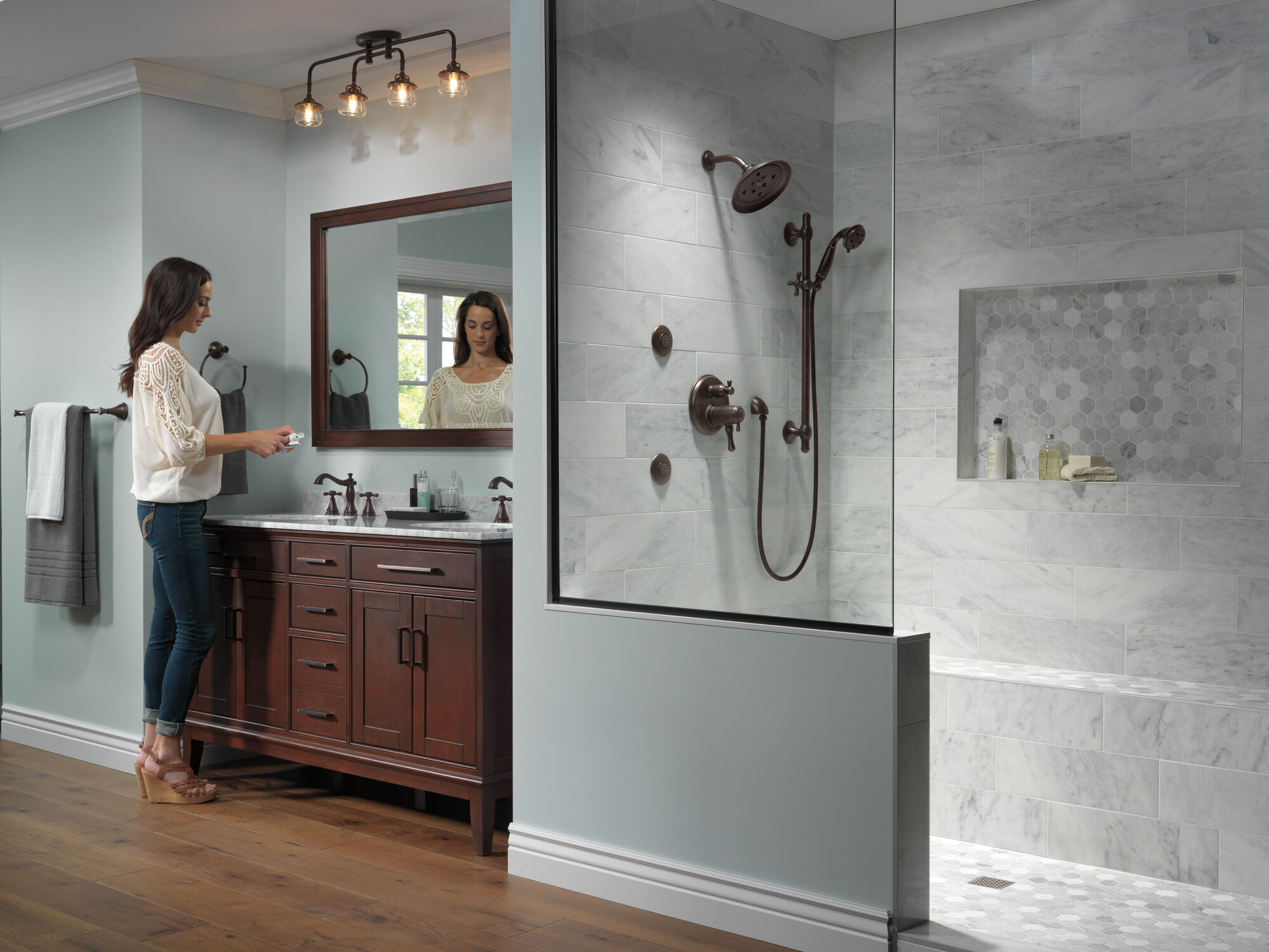 Спрей для тела HydraChoice® Body Spray Trim Delta Faucet T50010-RB - Вид №21