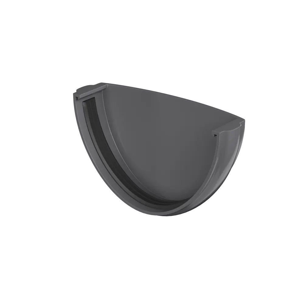 Заглушка желоба Verat цвет серый ТЕХНОНИКОЛЬ STLM-2108609