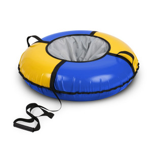 TBK85CJ NIKA kids Тюбинг "Эконом" синий, желтый Nika