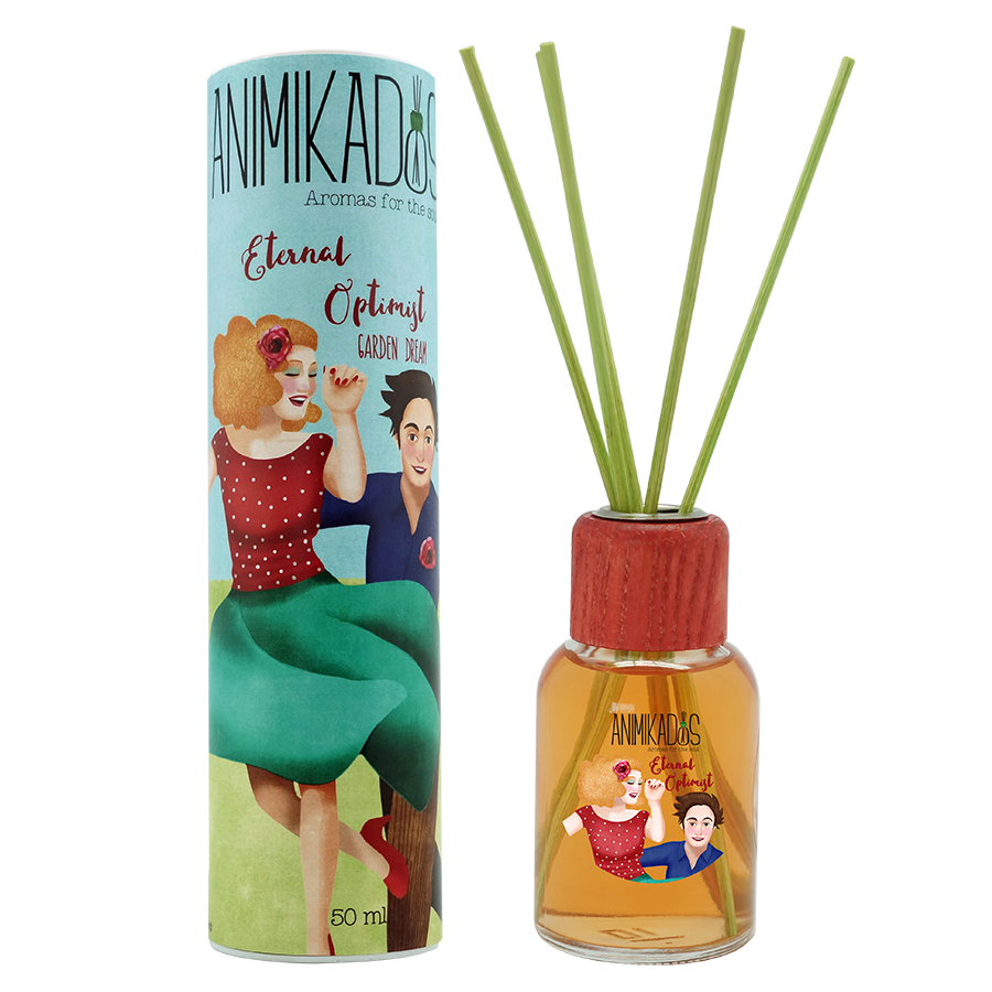 MK050GDAMGB Диффузор ароматический , animikados, eternal optimist, 50 мл Ambientair 