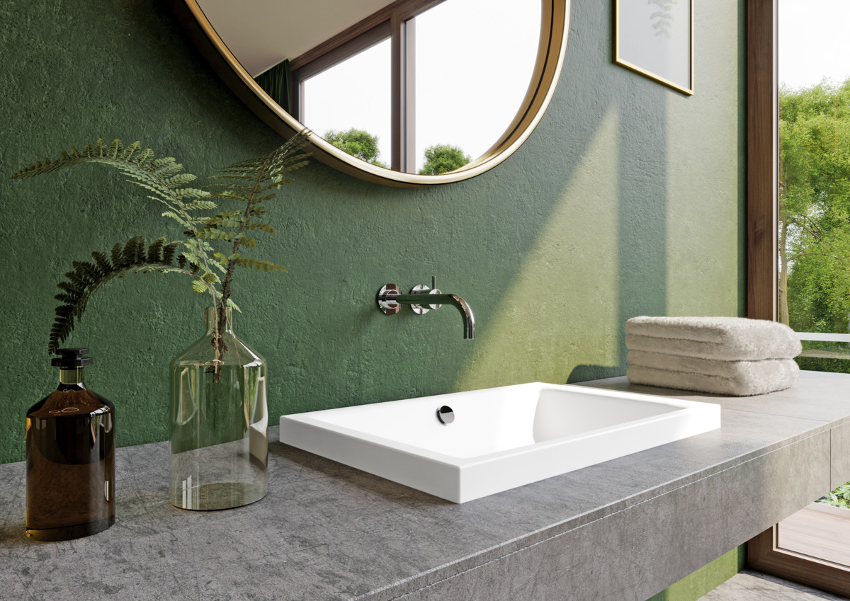 Умывальник KALDEWEI Сталь эмалированная 3173 453 холодный серый 30 31733083453 - Вид №4