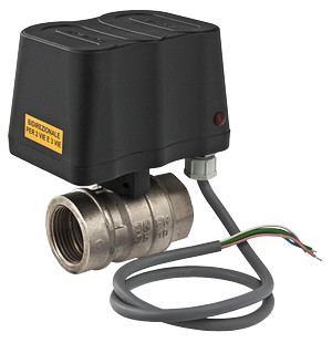 S.2281N.05 Кран шаровой с сервоприводом Valtec 3/4" 