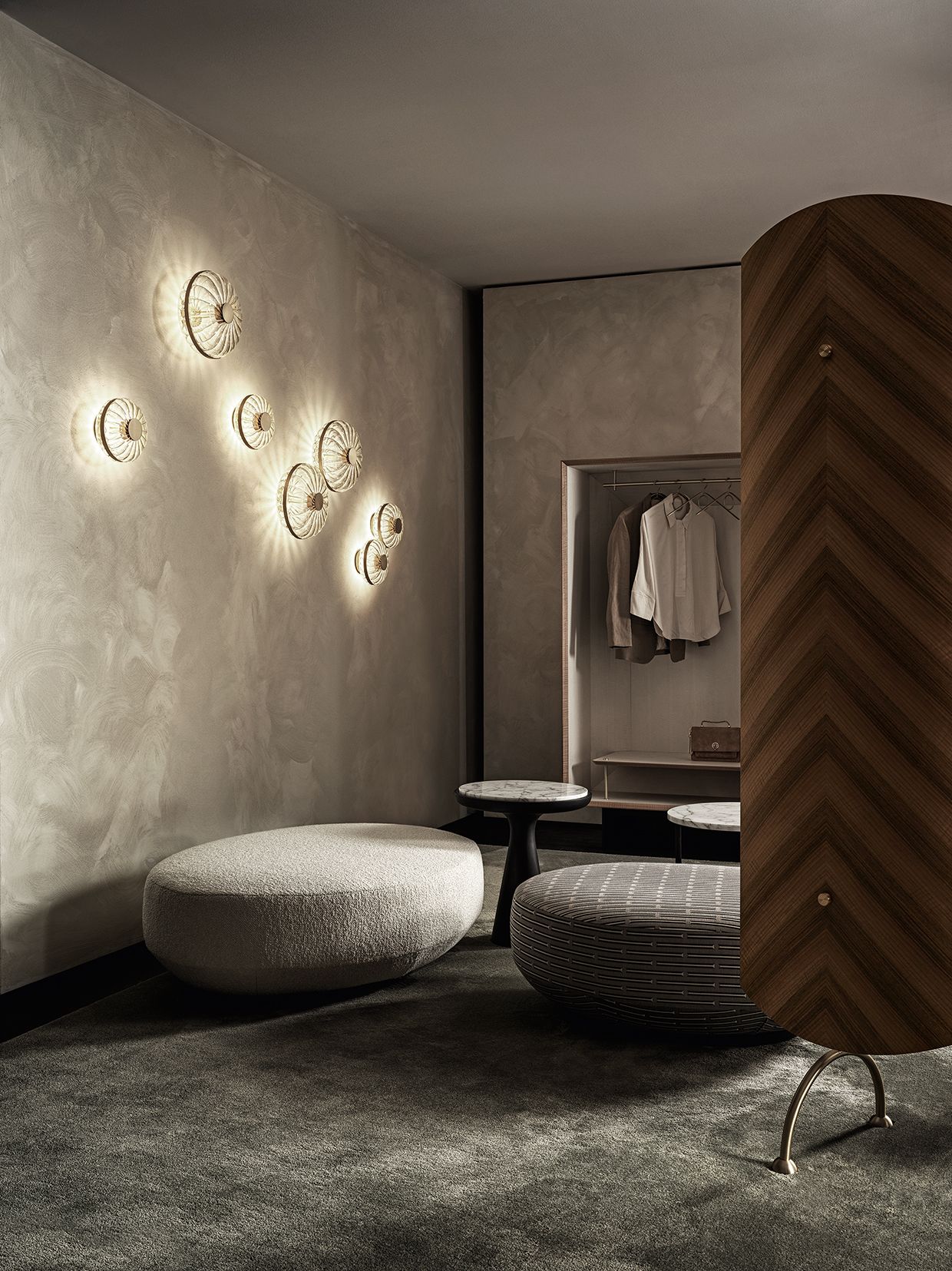 Светодиодный настенный светильник ручной работы из хрусталя Gallotti&Radice Джоли ARCH-00133661 - Вид №1