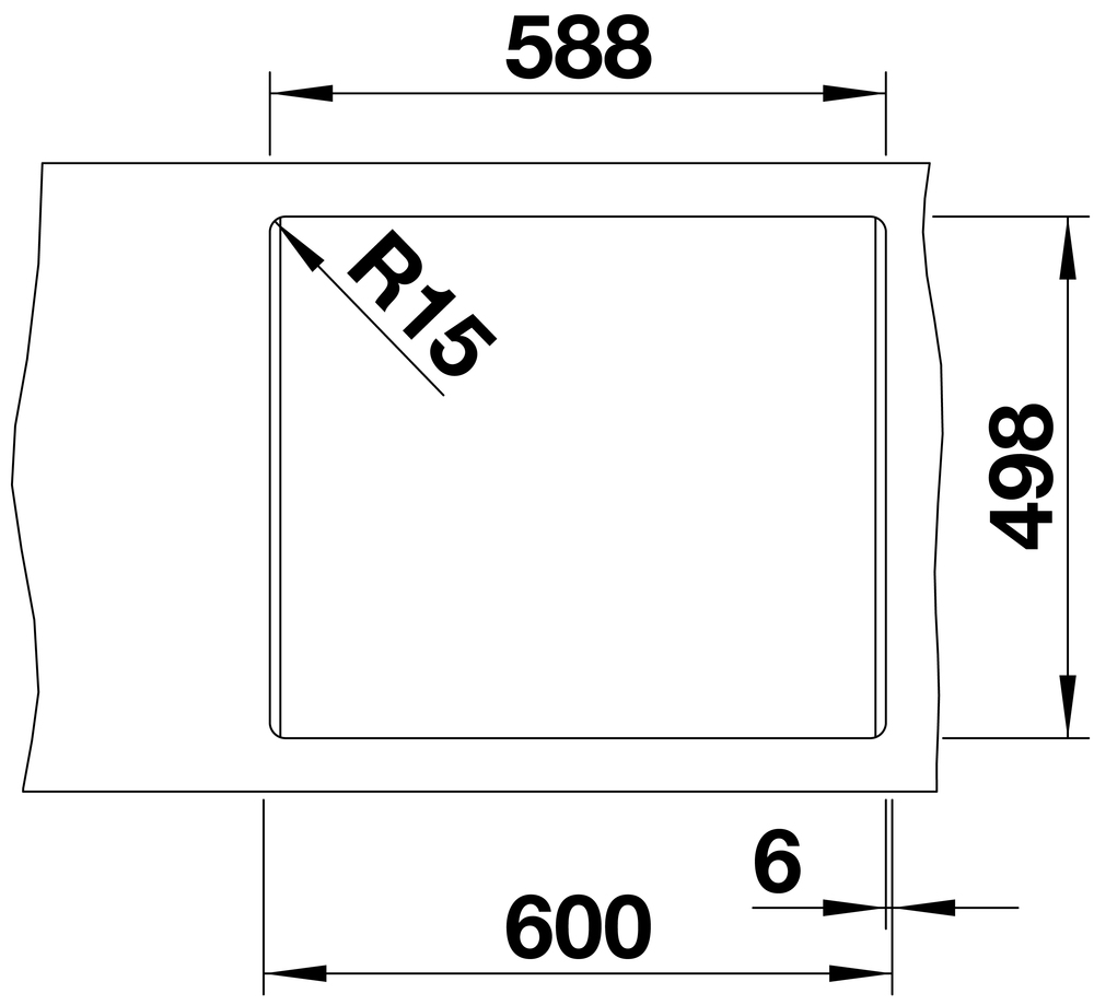524539 Кухонная мойка Blanco Etagon 6 антрацит  Blanco Etagon Антрацит - Вид №15
