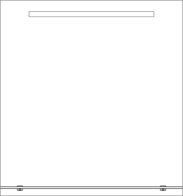 BY 2155 Зеркало с полочкой 70 cm со встроенным LED-светильником 5 W EVOFORM Ledline-S - Вид №1