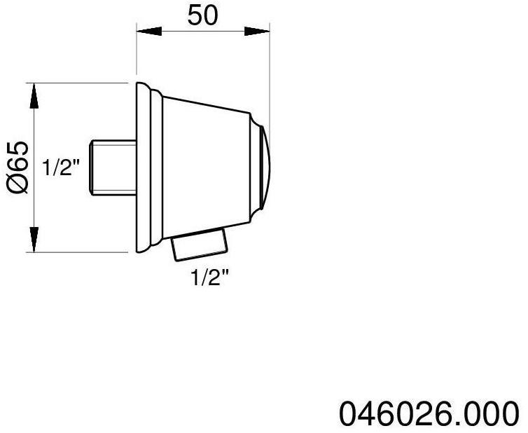 Bronces Mestre Металлический водозаборник Shower system 046026.000.00 - Вид №1