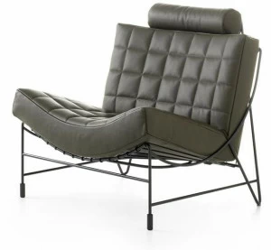 LEOLUX LX Кожаное кресло с подголовником  Lx986