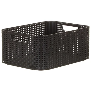 Корзинка Curver Style 38.6x28.7x17 см пластик цвет тёмно-коричневый