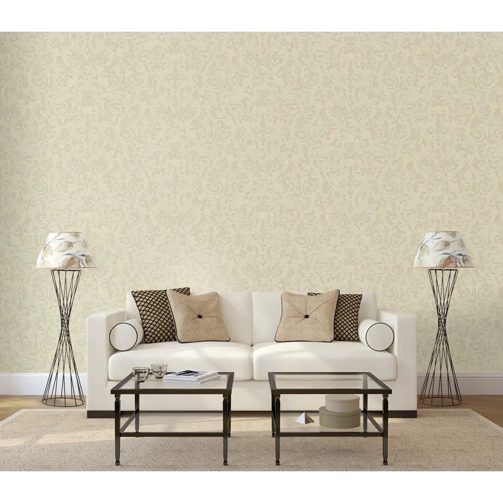 Обои флизелиновые Startdeco Бартоломео зелёные 1.06 м 888633 STLM-2192051 - Вид №2