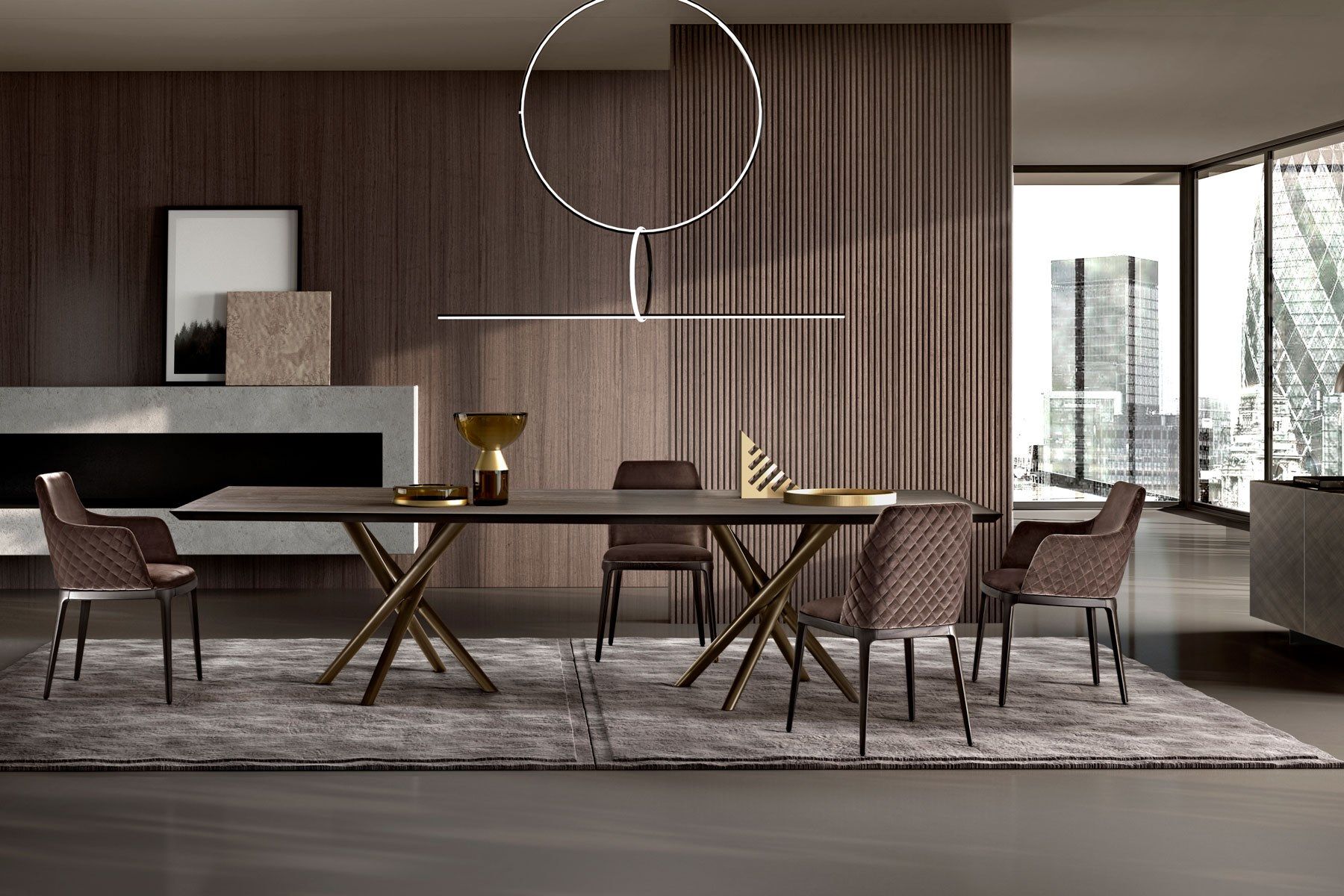 Деревянный прямоугольный стол EFORMA BALY ARCH-00000760 - Вид №2