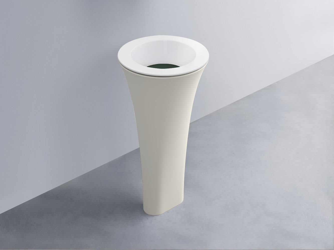 AMLA45-BL+AMPILT-MU+AMCOLT-TL Раковина Amedeo Tondo отдельностоящая cielo Enjoy + Amedeo Ceramica Cielo