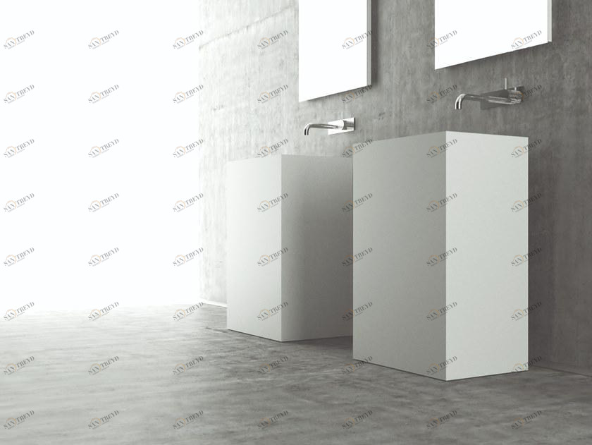 Ltc 1-2-3 Напольная раковина стоящая овальная MOMA Design 