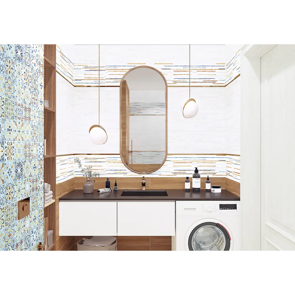 Керамогранит Portland Dark 41x41 см 1.85 м² матовый цвет коричневый Santreyd STLM-2147341 - Вид №4