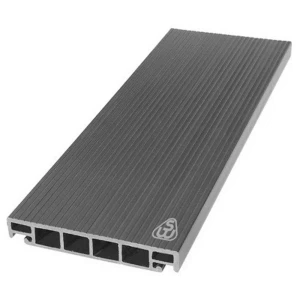 91591064 Террасная доска ДПК Savewood цвет пепельный 1500x163x25мм вельвет 0.49м² 2шт STLM-1530900