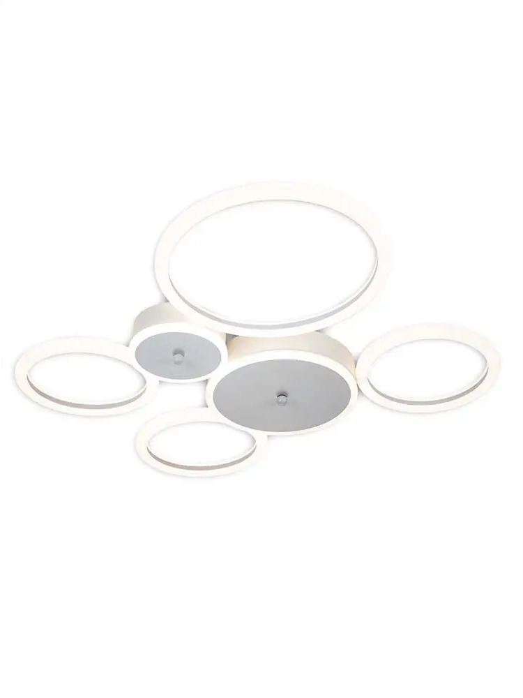 91051141 Люстра потолочная светодиодная ESCADA 10268/6LED White 24 м² нейтральный белый свет цвет белый STLM-0458054
