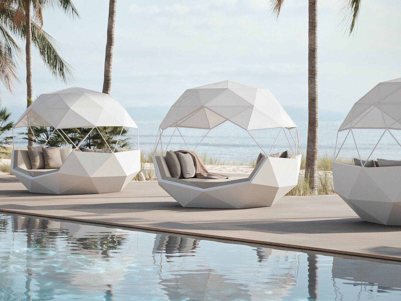 Садовая кровать в иглу Vondom ARCH-00051771 - Вид №2