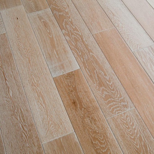 Массивная доска Magestik floor С покрытием Беленый () (400-1800)x180x18мм Дуб с брашью (Текстурированная) 400-1800х180 мм MGK Magestic floor 2600300188 - Вид №8