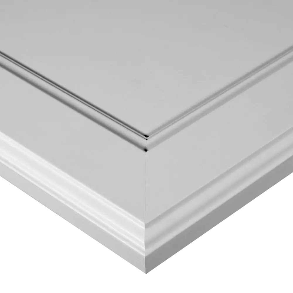 Фасад для кухонного шкафа Реш 29.7x76.5 см Delinia ID МДФ цвет белый STLM-2183434 - Вид №2