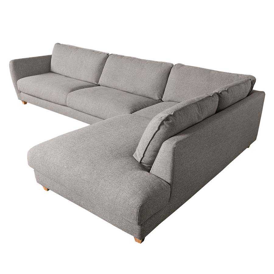 Диван угловой Viktoria, правосторонний, светло-серый Sits S1705 - Вид №5