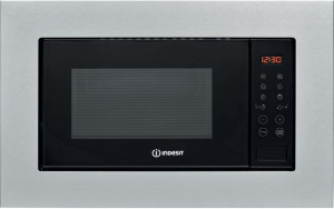 MWI 120 SX Встраиваемая микроволновая печь hotpoint-ariston/ 20 литров, 800вт, 1 программа приготовления, 6 уровней мощности, электронный дисплей, таймер Indesit
