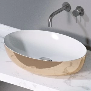L616255 Накладная раковина на столешницу  овальная A. e T. Italia ELITE