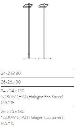 FontanaArte Торшер с диммером Scintilla sun-id-1375419 - Вид №2