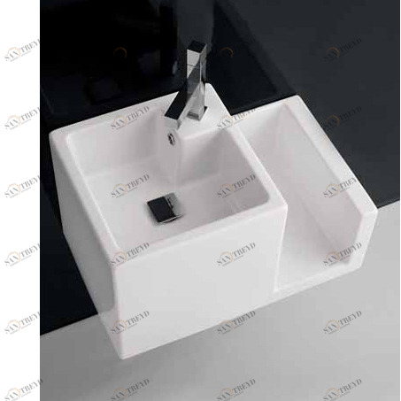 40053 Подвесная раковина настенная овальная Althea Ceramica  белая 