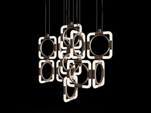 Металлический подвесной светильник