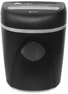 УП23-4 Уничтожитель документов , din p-4 (4 ур-нь секр.), фрагмент 3,9х35мм, 14-16 лист (70г/м2), cd/пл.карты/скрепки/скобы, 23 литра Гелеос