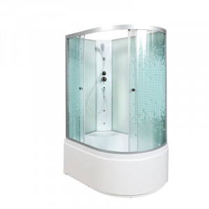 B10S+ эл. BLACK Душевая кабина DETO Серия В