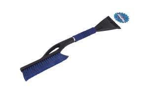 15926466 Щетка для снега M-71027BL со скребком и мягкой ручкой BLUE SF-X27 Megapower