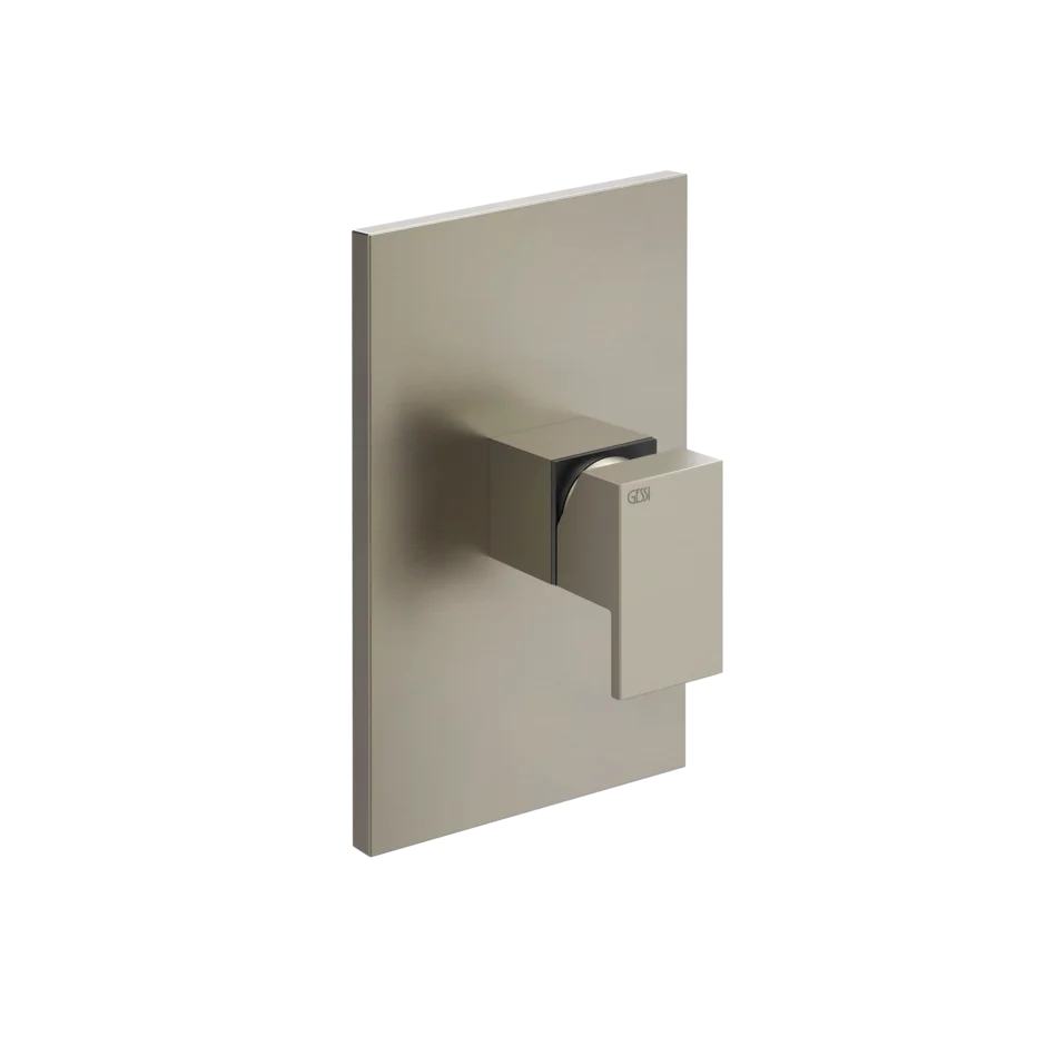 Смеситель для душа 44602 149 Gessi Rettangolo МАТОВЫЙ НИКЕЛЬ FINOX 44602149