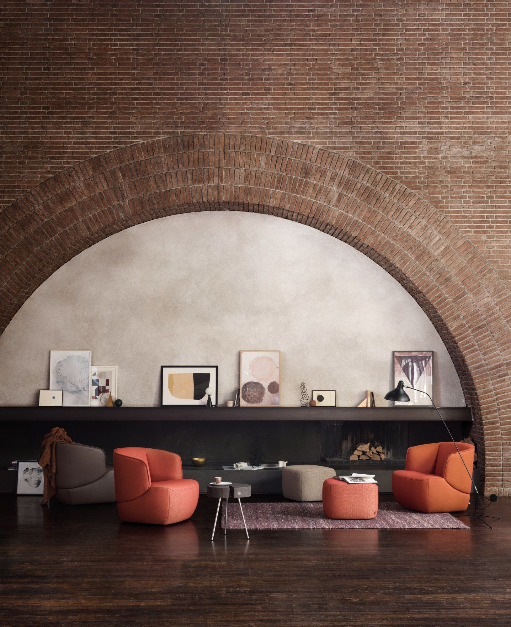 Тканевое кресло с подлокотниками Rolf Benz ROLF BENZ 384 ARCH-00000368 - Вид №3