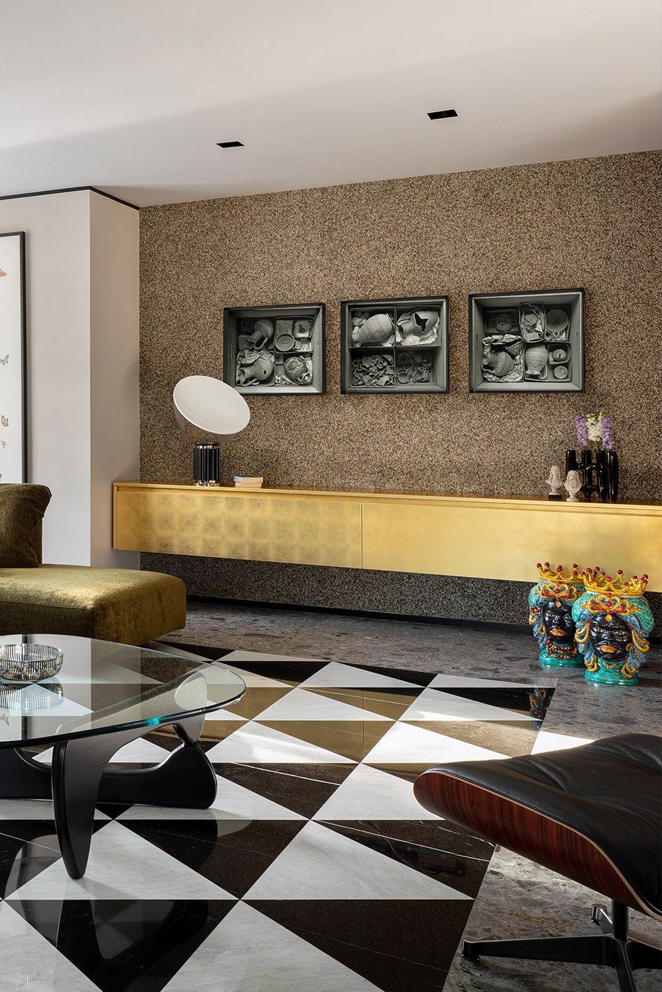 Шкаф из дуба с откидными дверями TM Italia Cucine ARCH-00043994 - Вид №1