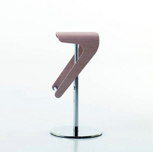 Барный стул WOODY PEDRALI 496