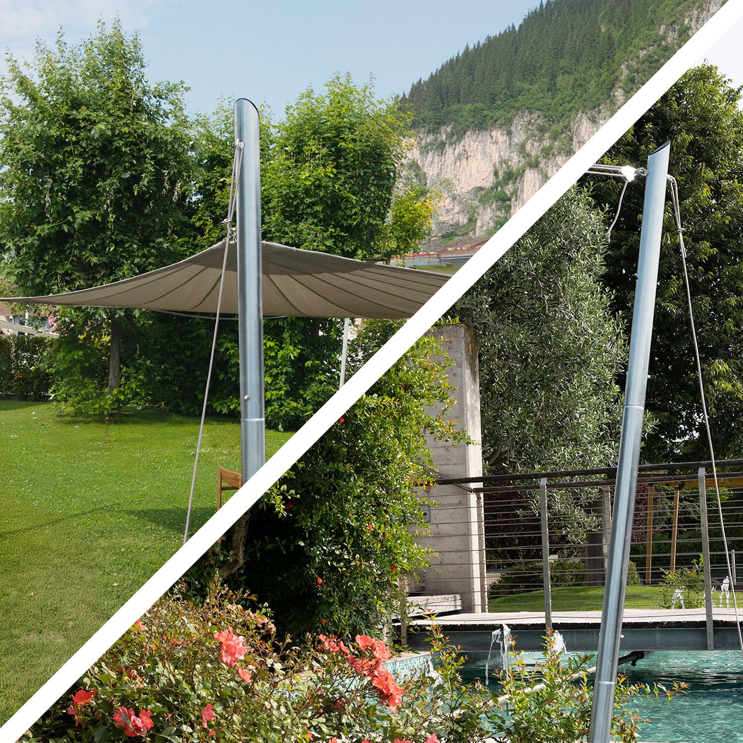 Полюс для теневых парусов Maanta EZ ARCH-00009417 - Вид №23