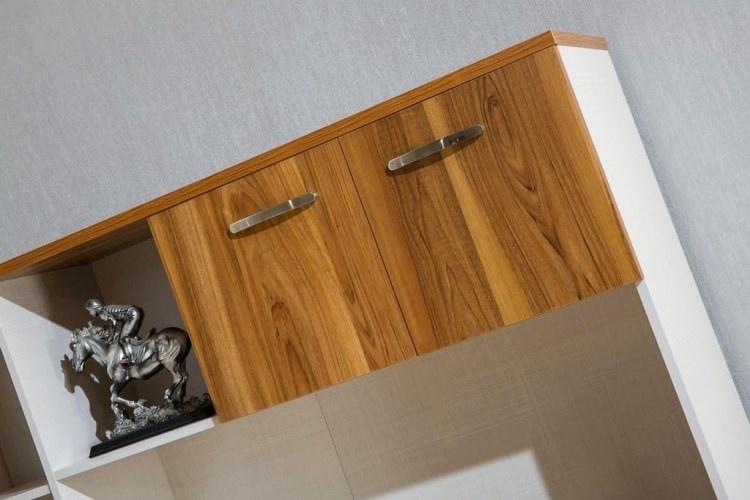 Arrediorg.it® Высокий деревянный офисный блок с распашными дверями Evolutio C408  - Вид №1