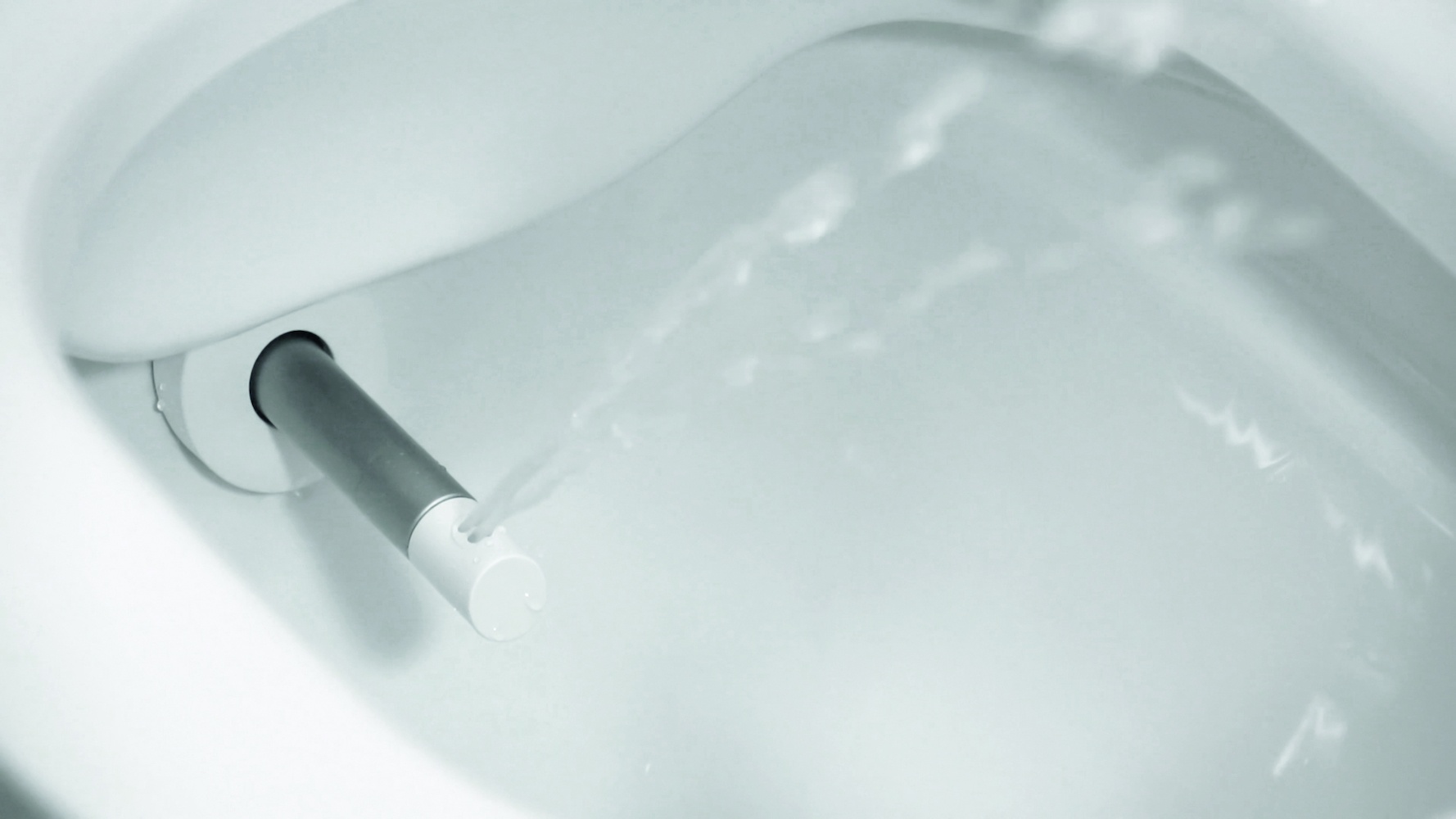 H8206017570001 Подвесной унитаз-биде, безободковый rimless, включает в комплект съемное сиденье с крышкой с механизмом "мягкое закрывание" LAUFEN PRO - Вид №52