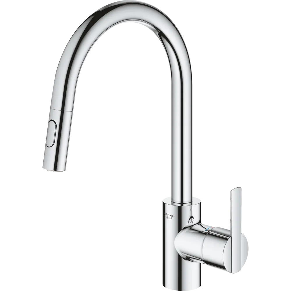 Смеситель для кухни GROHE Feel выдвижной, цвет хром 82247224 STLM-2209415 Feel Clova - Вид №7
