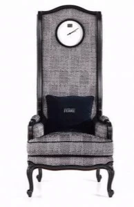 Gianfranco Ferré Home Мягкое кресло с часами Big ben